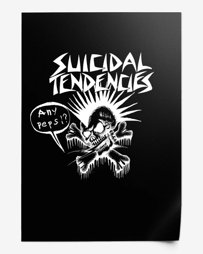 Print Suicidal Tendencies Any Pepsi B