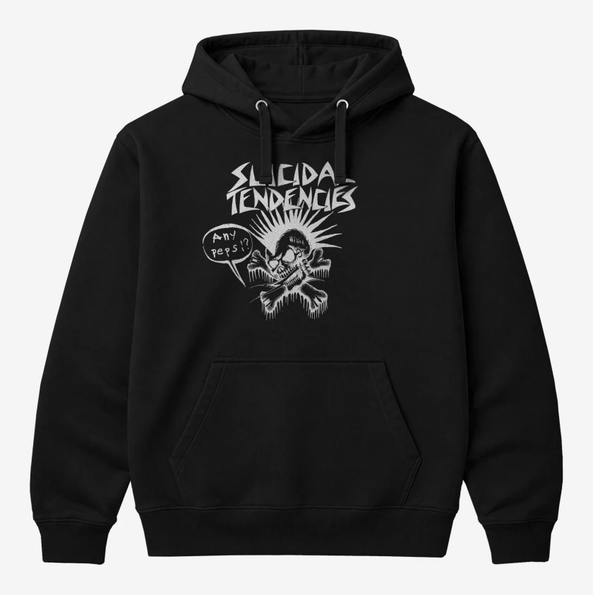 Polerón Canguro Negro de Suicidal Tendencies Any Pepsi B