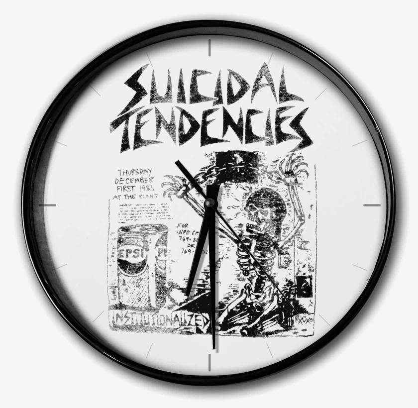 Reloj Blanco de Suicidal Tendencies Institutionalized