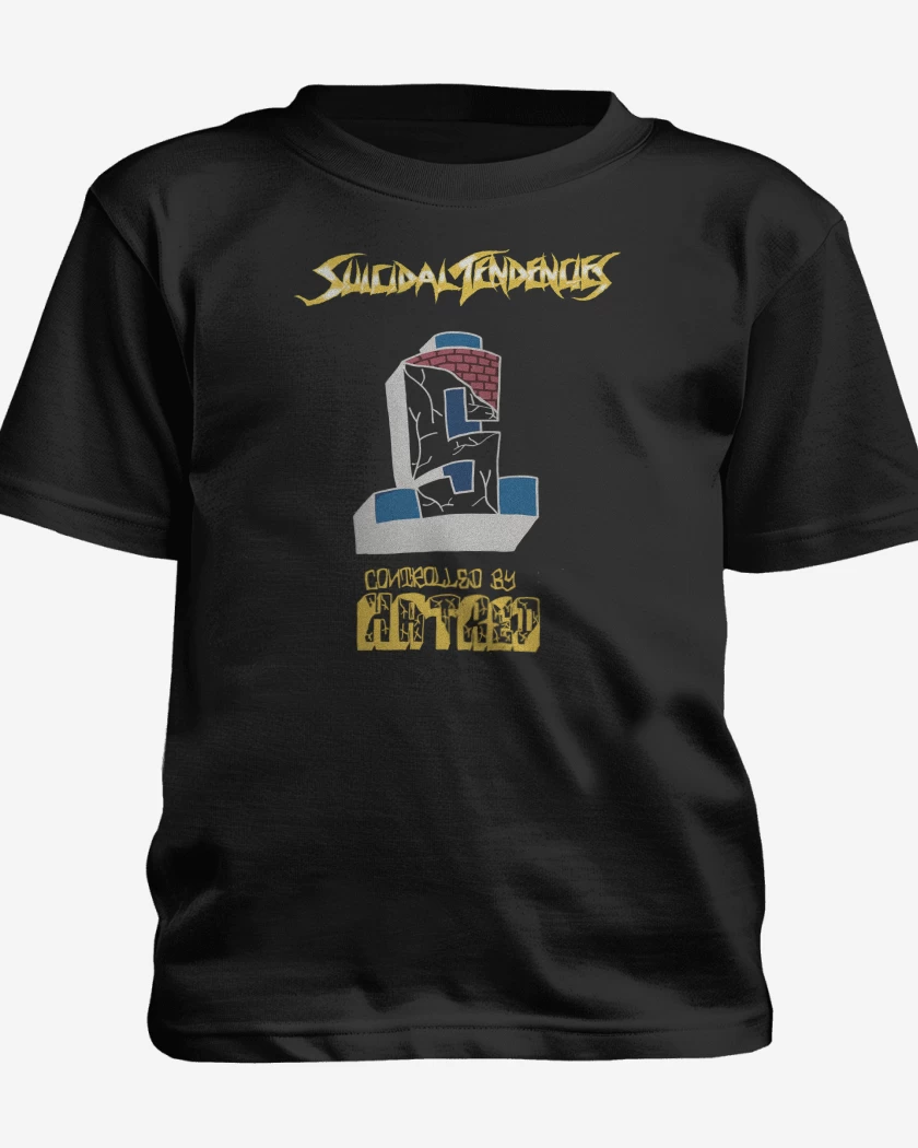 Polera de niño Negro de Suicidal Tendencies Controlled by Hatred