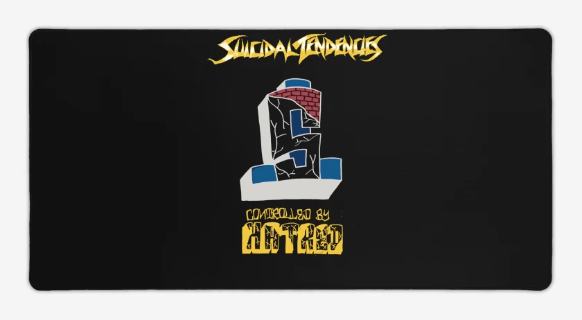 Mouse pad Gamer Suicidal Tendencies Controlled by Hatred