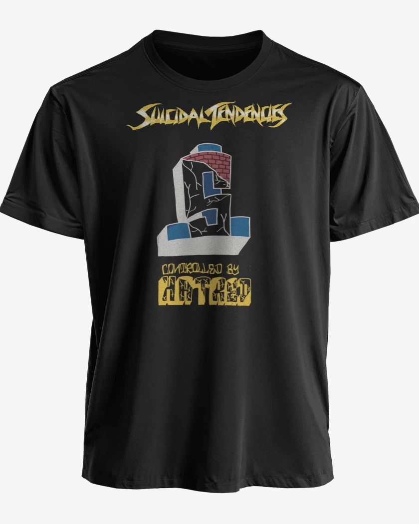 Polera Suicidal Tendencies Controlled by Hatred