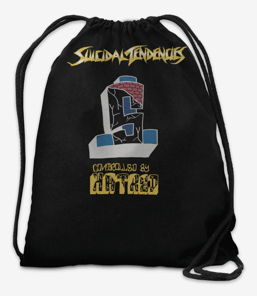 Mochila Negro de Suicidal Tendencies Controlled by Hatred
