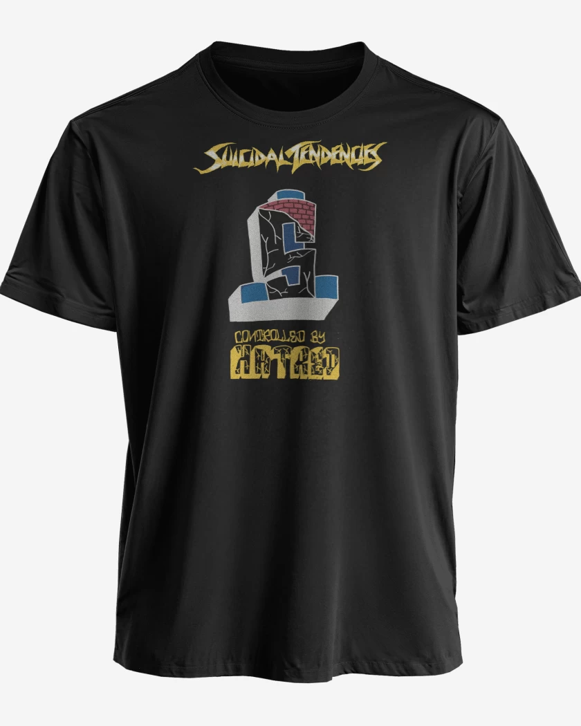 Polera premium Negro de Suicidal Tendencies Controlled by Hatred