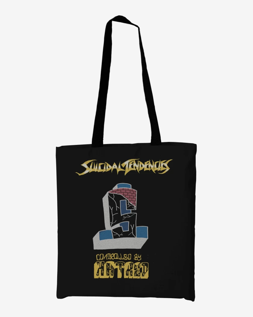 Totebag Suicidal Tendencies Controlled by Hatred