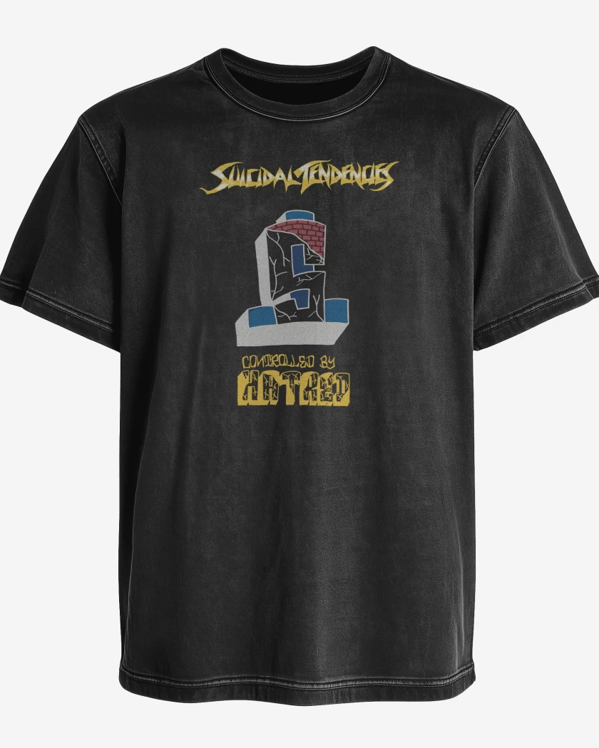 Polera desgastada Suicidal Tendencies Controlled by Hatred