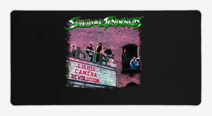 Mouse pad Gamer Suicidal Tendencies Lights Camera Revolution