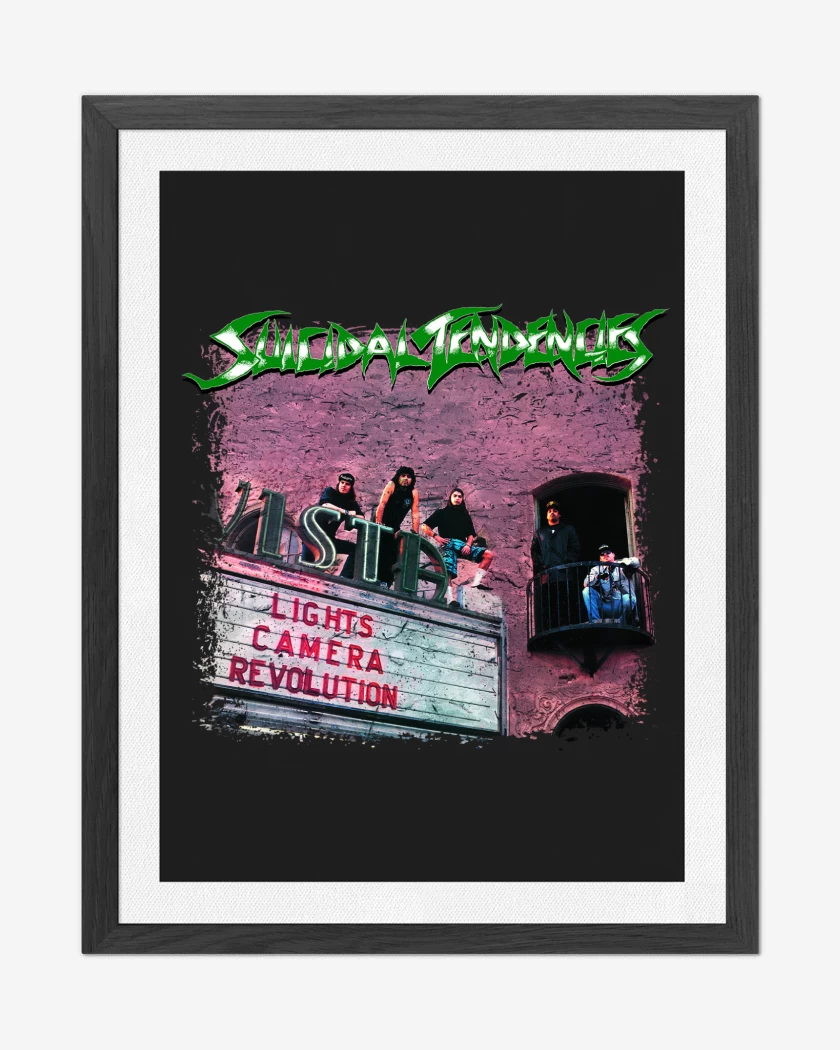 Cuadro decorativo Suicidal Tendencies Lights Camera Revolution