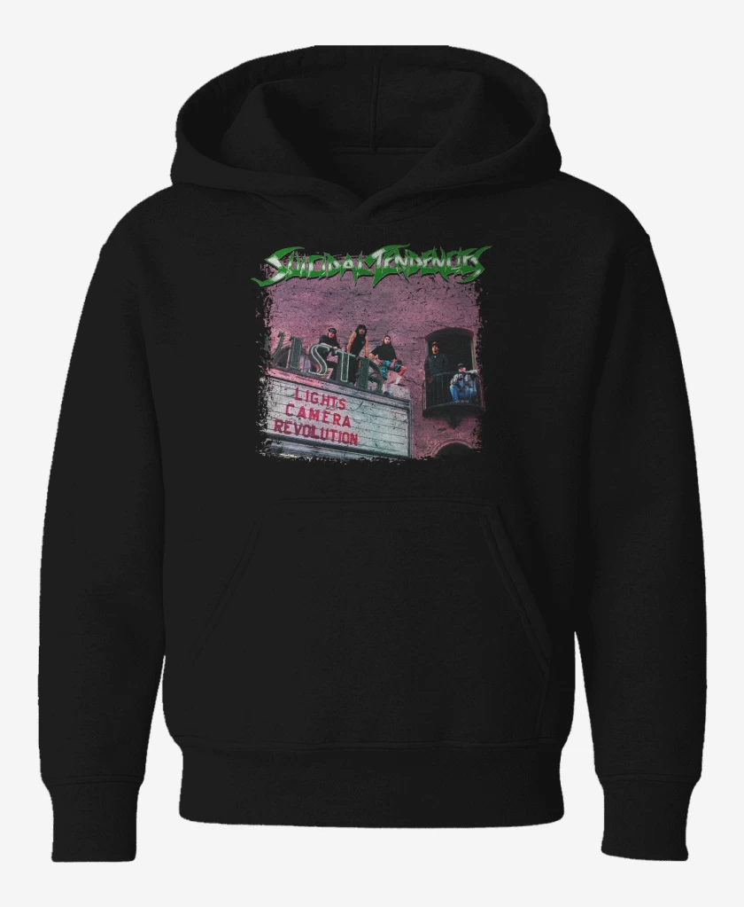 Poleron de niño Negro de Suicidal Tendencies Lights Camera Revolution