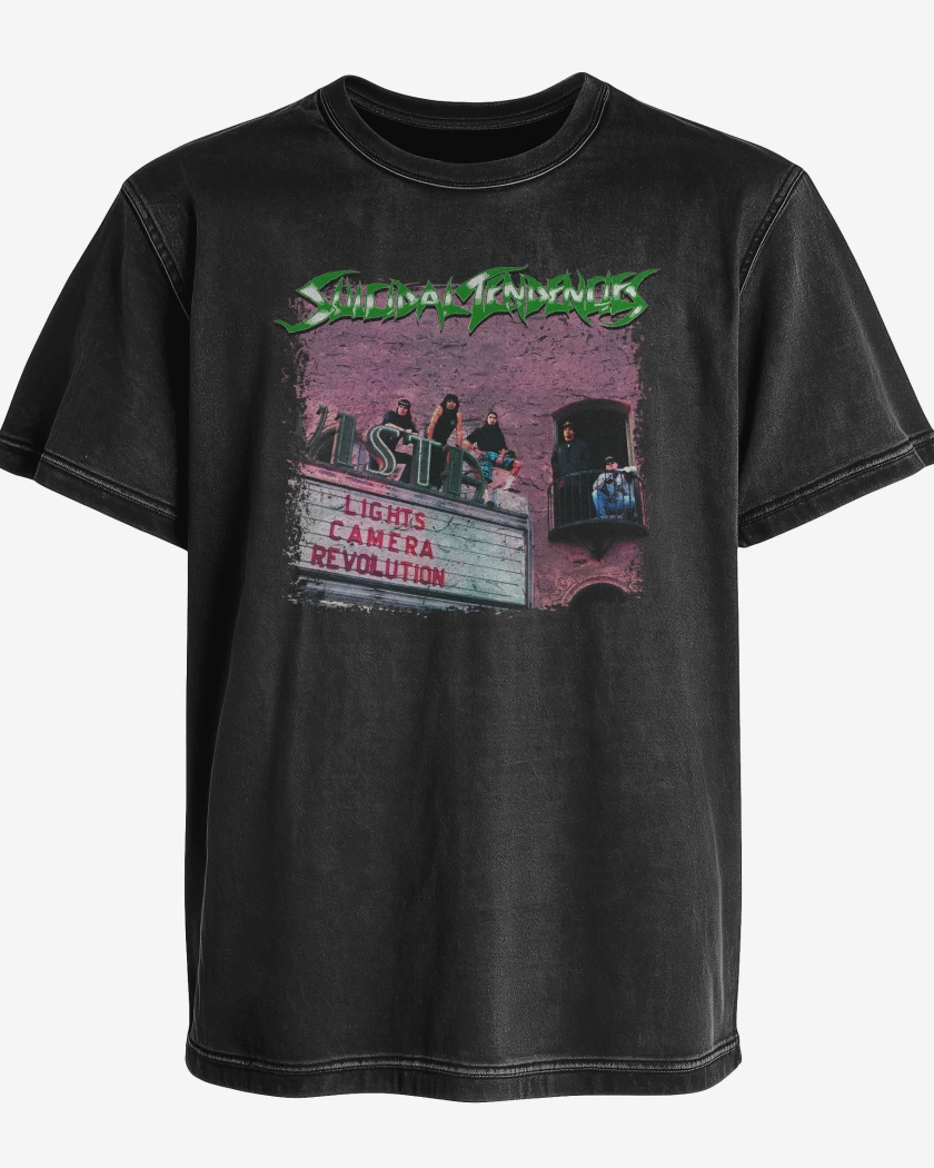 Polera desgastada Suicidal Tendencies Lights Camera Revolution
