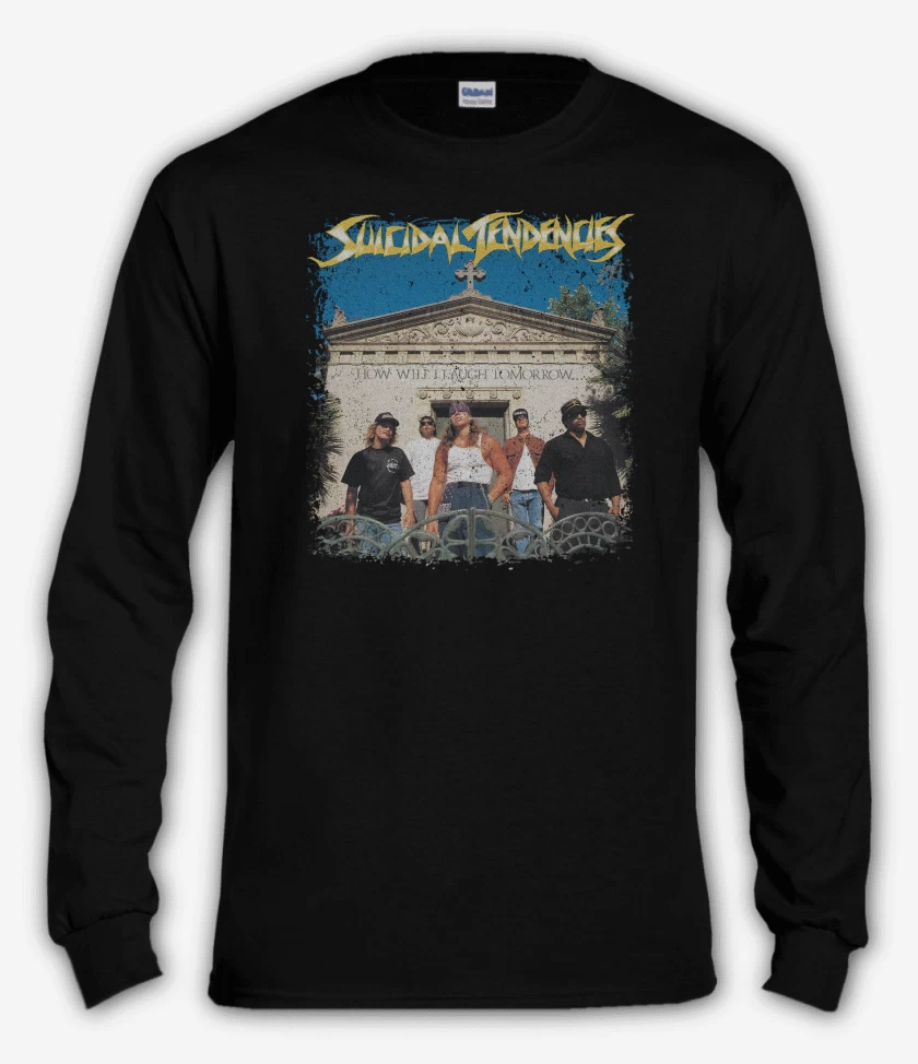 Polera manga larga Negro de Suicidal Tendencies How Will