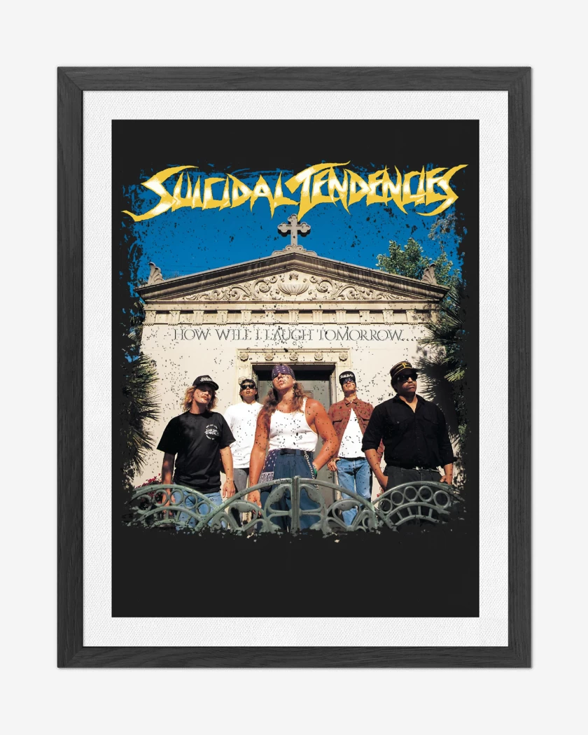Cuadro decorativo Negro de Suicidal Tendencies How Will