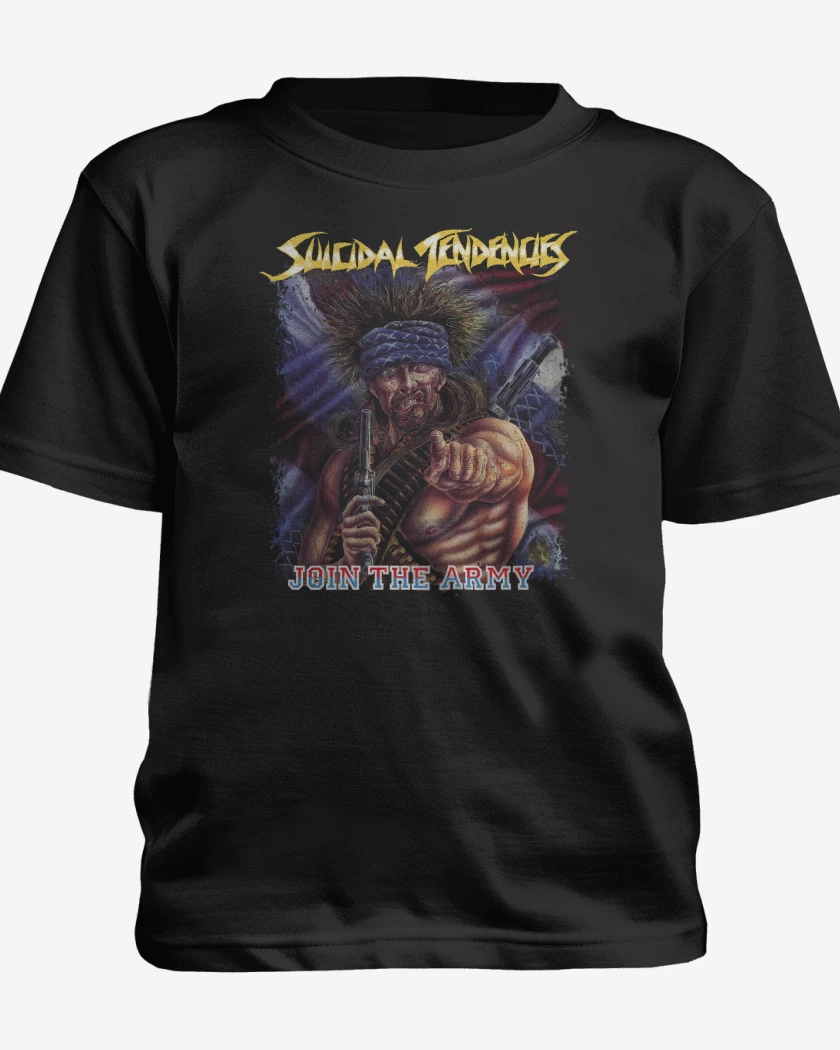 Polera de niño Negro de Suicidal Tendencies Join The Army