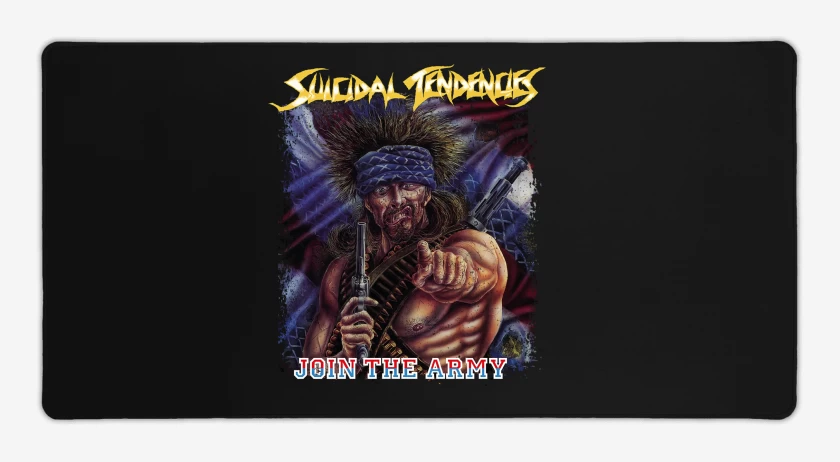Mouse pad Gamer Suicidal Tendencies Join The Army