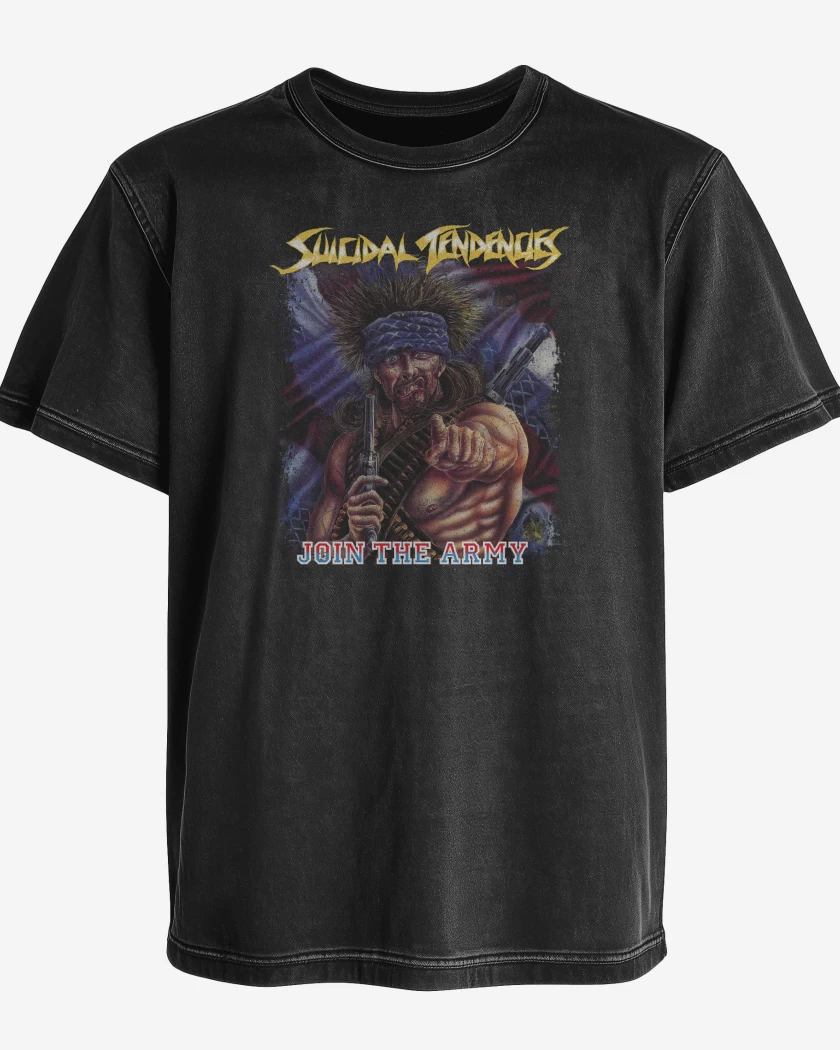 Polera desgastada Suicidal Tendencies Join The Army