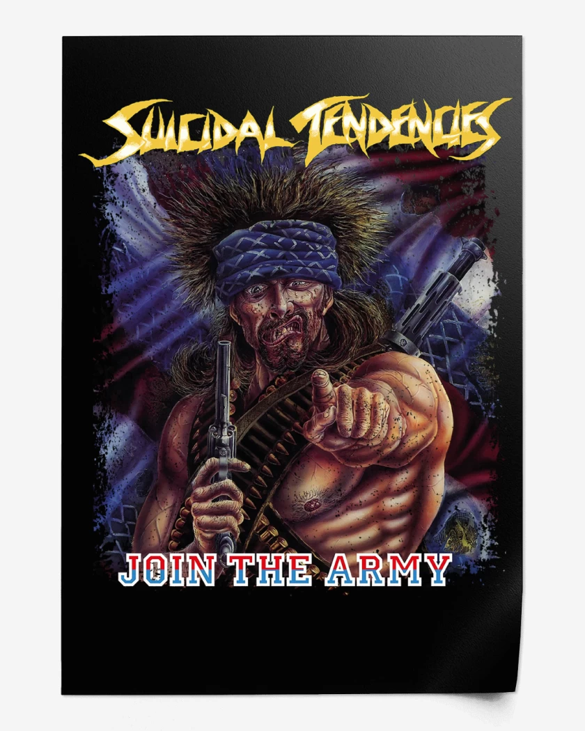 Print Suicidal Tendencies Join The Army