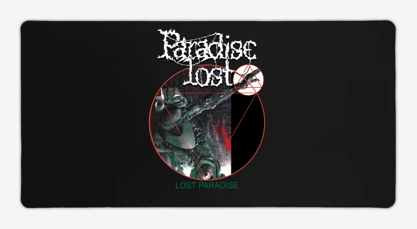 Mouse pad Gamer Negro de Paradise Lost Lost Paradise