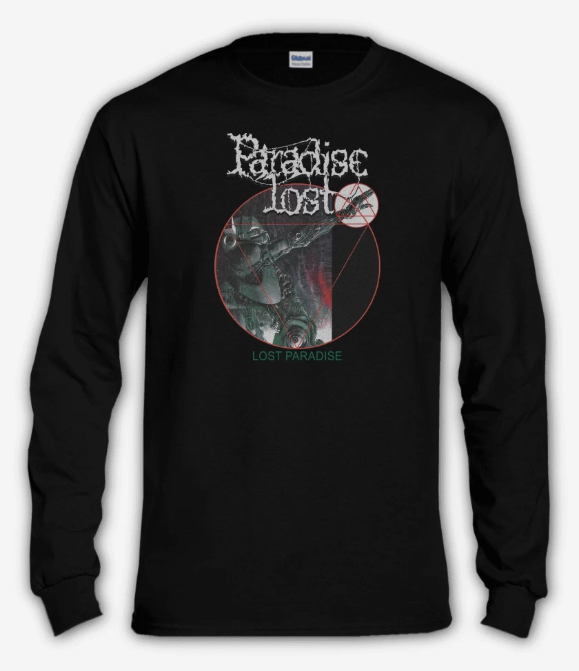 Polera manga larga Negro de Paradise Lost Lost Paradise