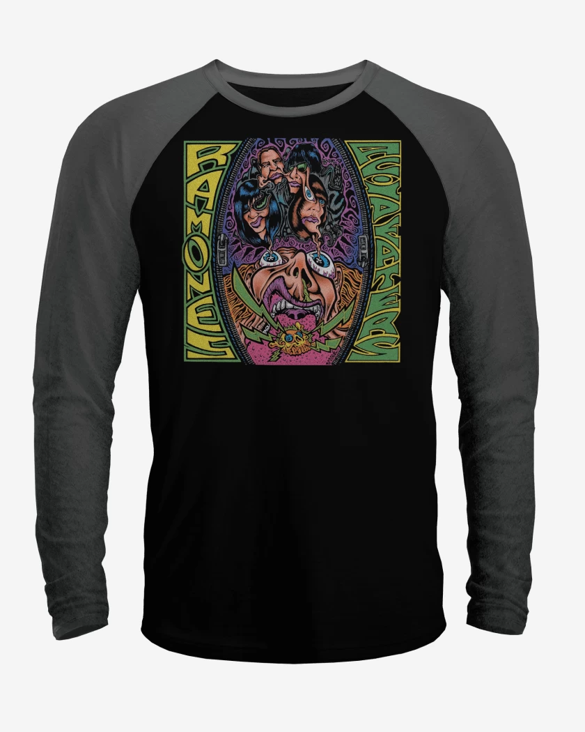 Polera Raglan Ramones Acid Eaters