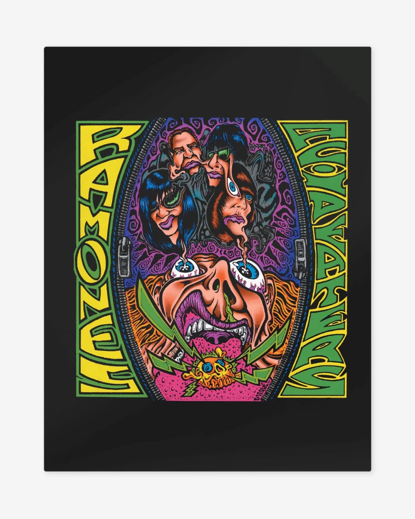 Print metalico Ramones Acid Eaters