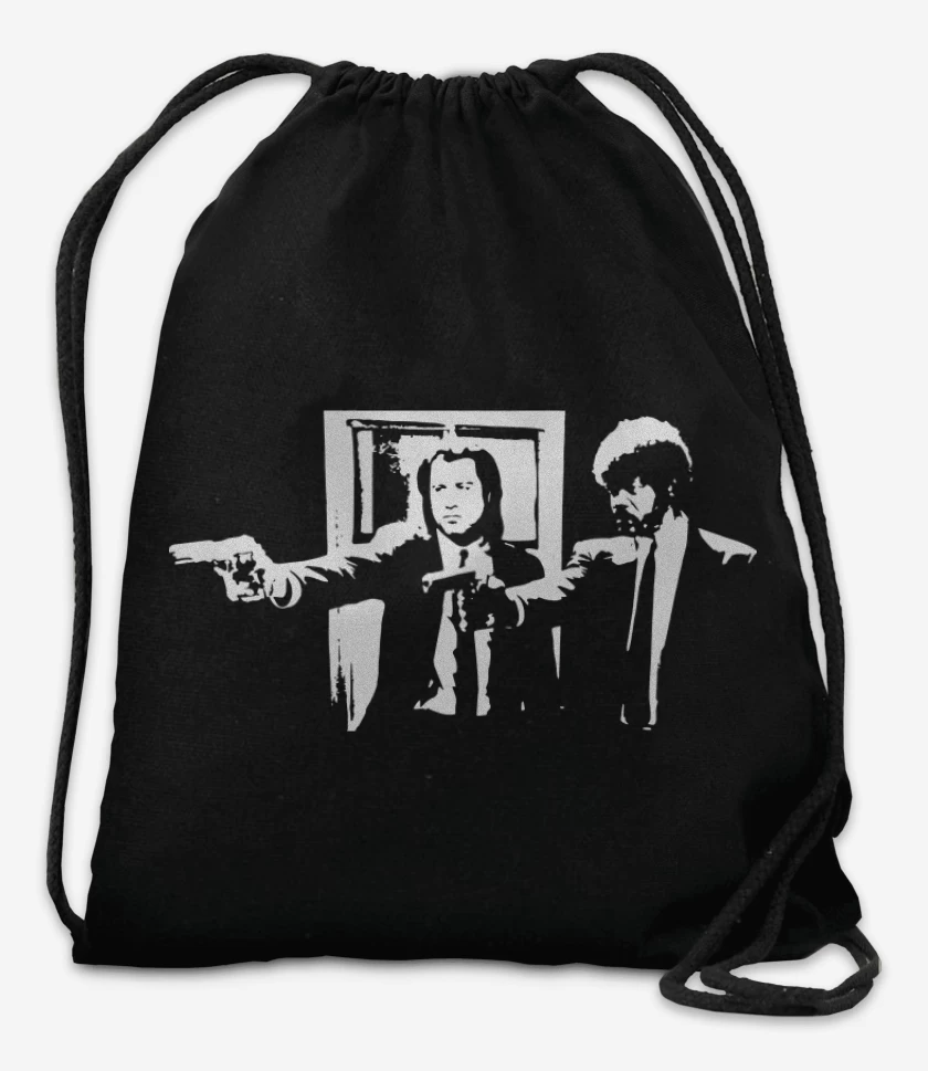 Mochila Negro de Pulp Fiction