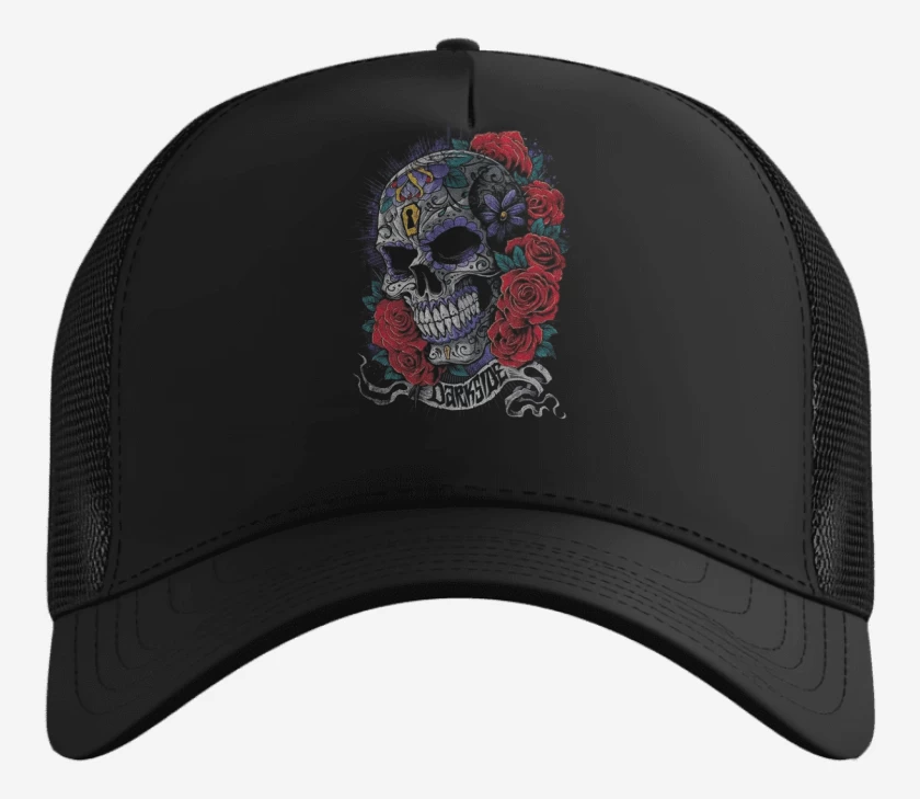 Gorro Negro de Skull sugar
