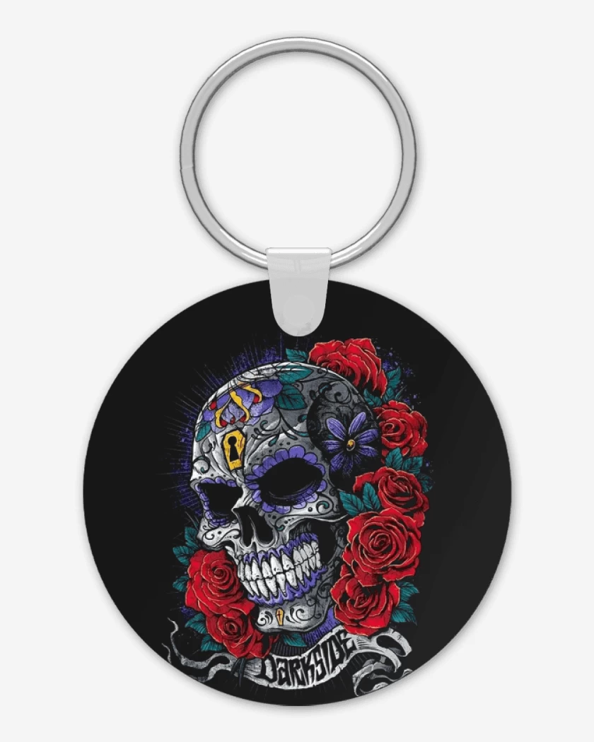 Llavero Negro de Skull sugar