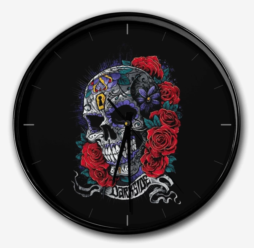 Reloj Negro de Skull sugar