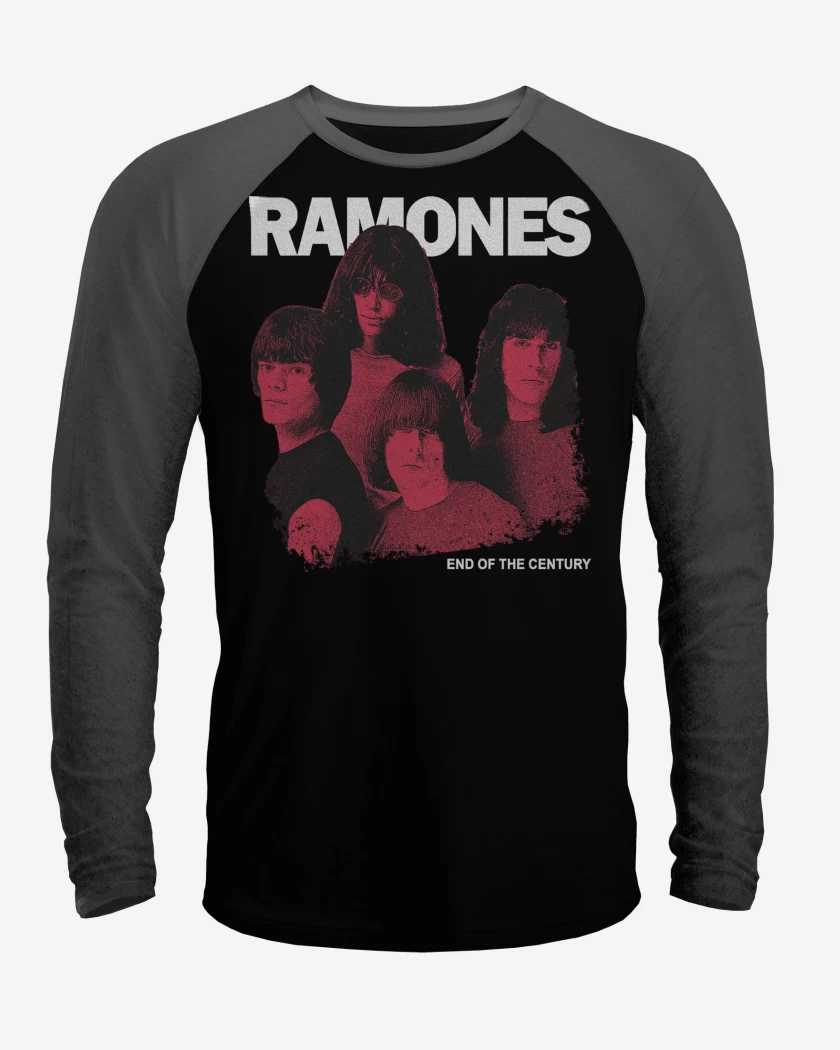 Polera Raglan Ramones End of the Century