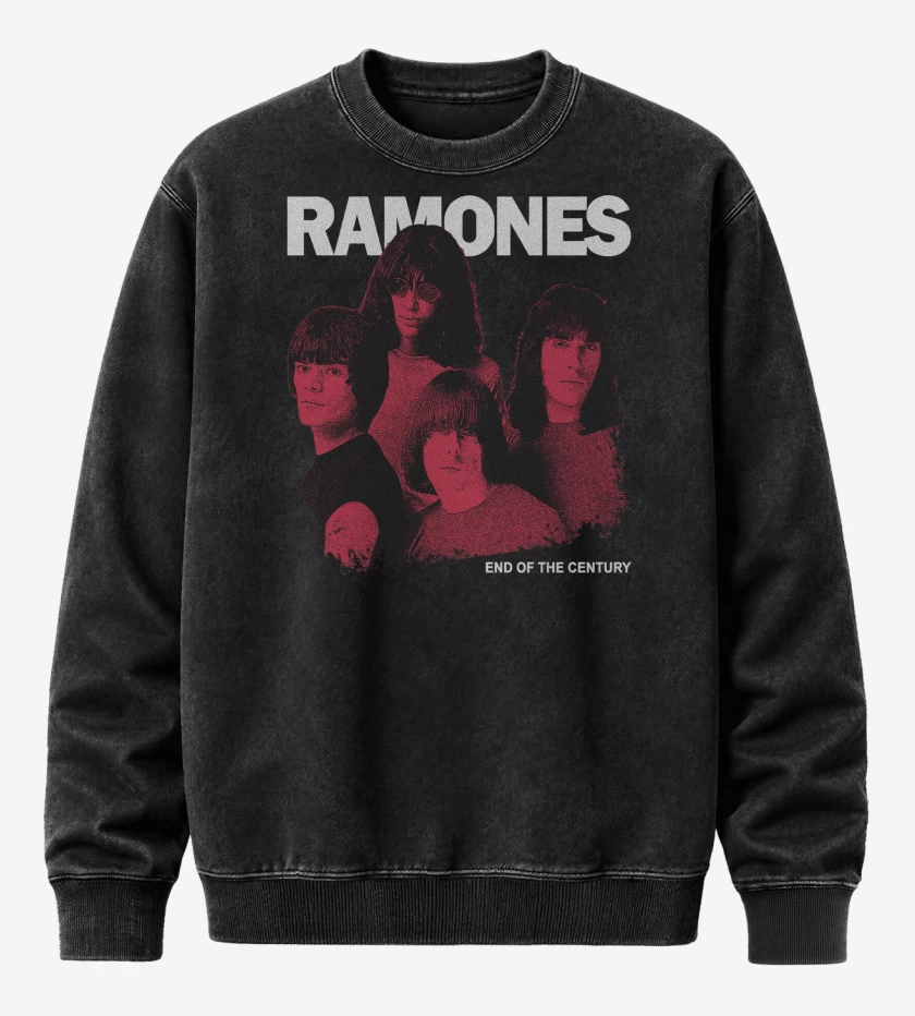 Poleron Polo Acid Wash Ramones End of the Century