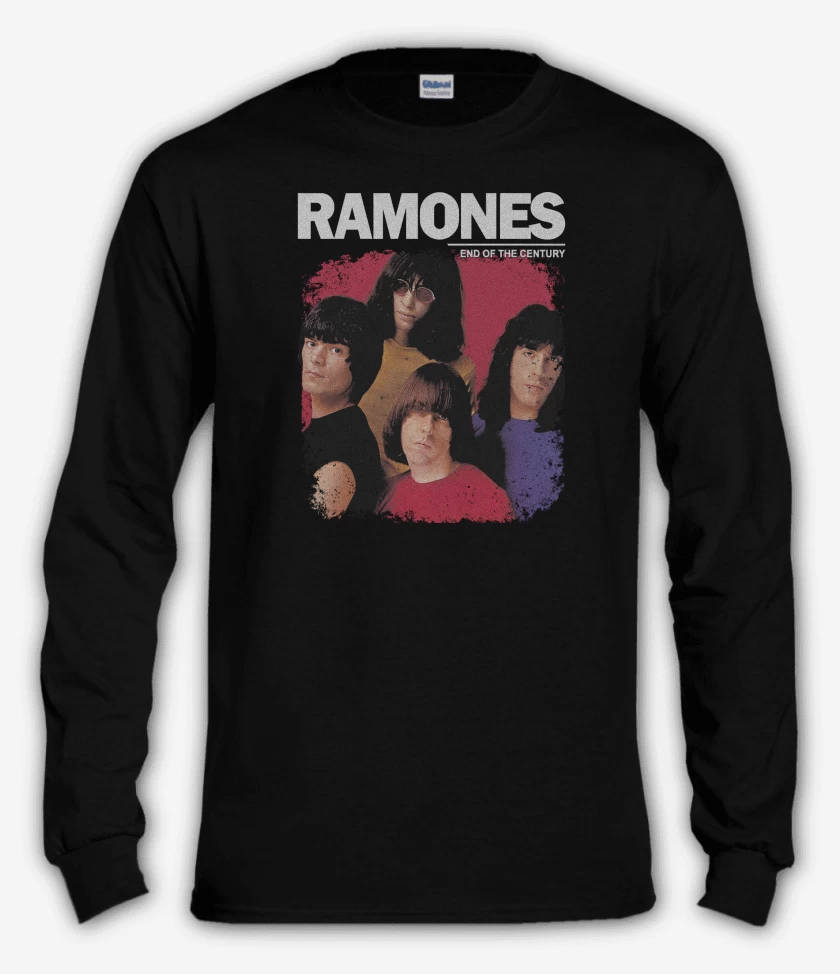 Polera manga larga Negro de Ramones End 