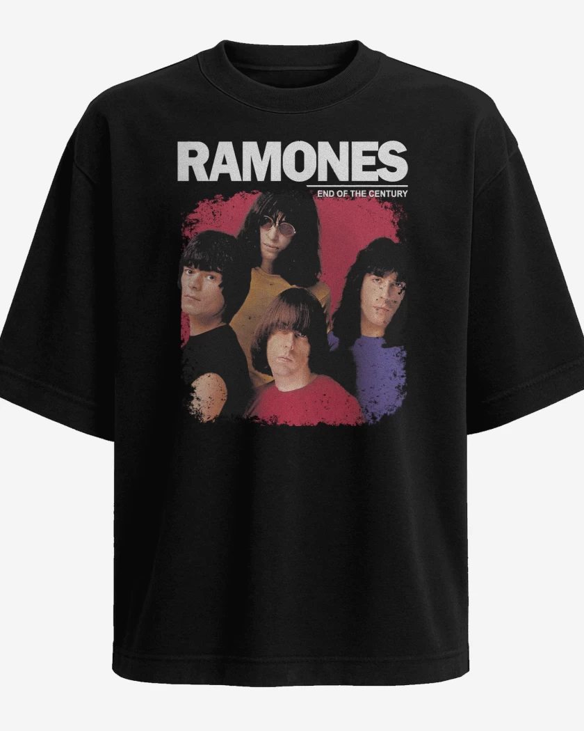 Polera Oversize Ramones End 