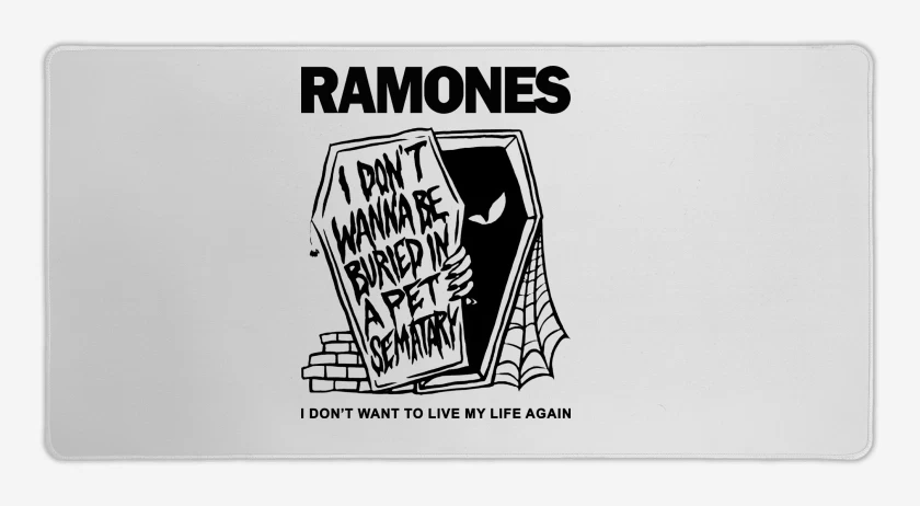 Mouse pad Gamer Ramones Pet Sematary