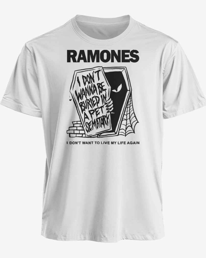 Polera Ramones Pet Sematary