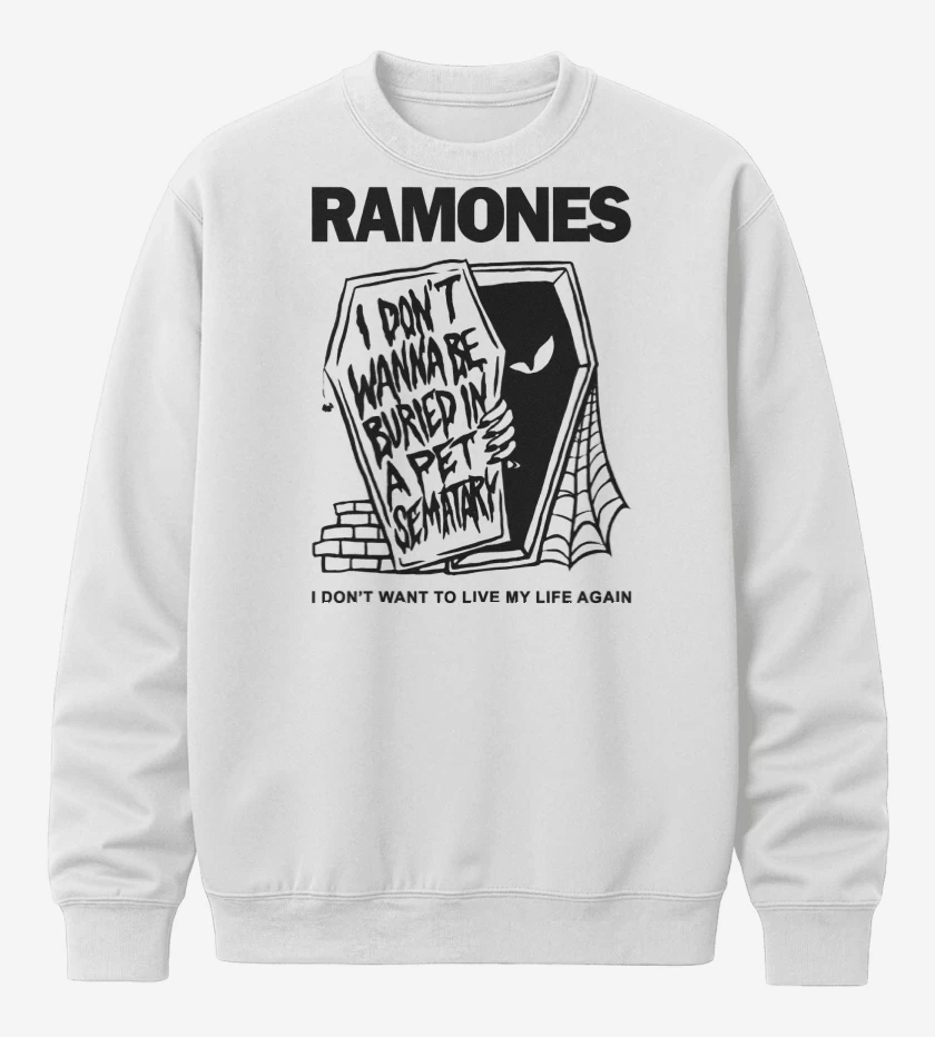 Poleron polo Ramones Pet Sematary