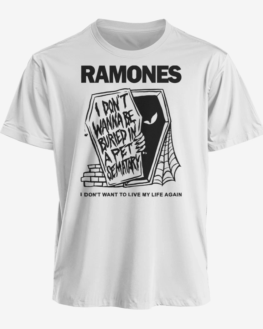 Polera premium Ramones Pet Sematary