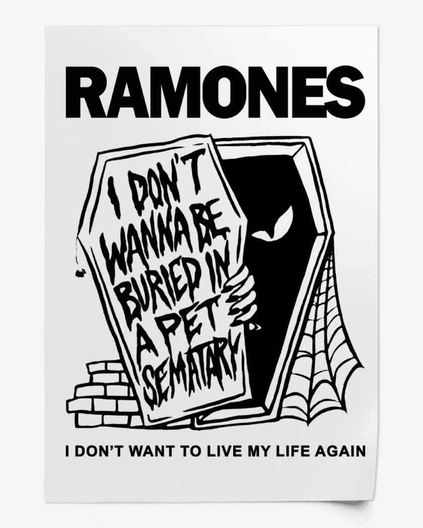 Print Ramones Pet Sematary
