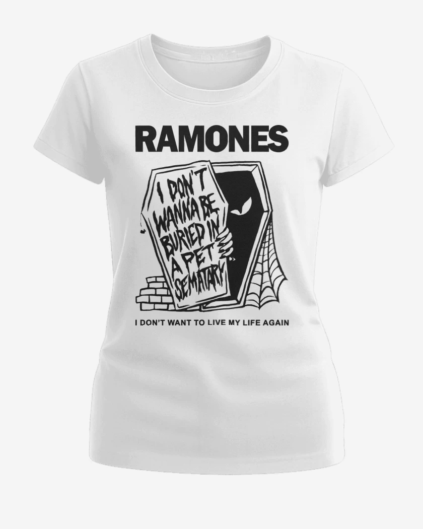 Polera de Mujer Ramones Pet Sematary