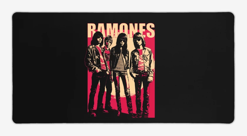 Mouse pad Gamer Ramones Band