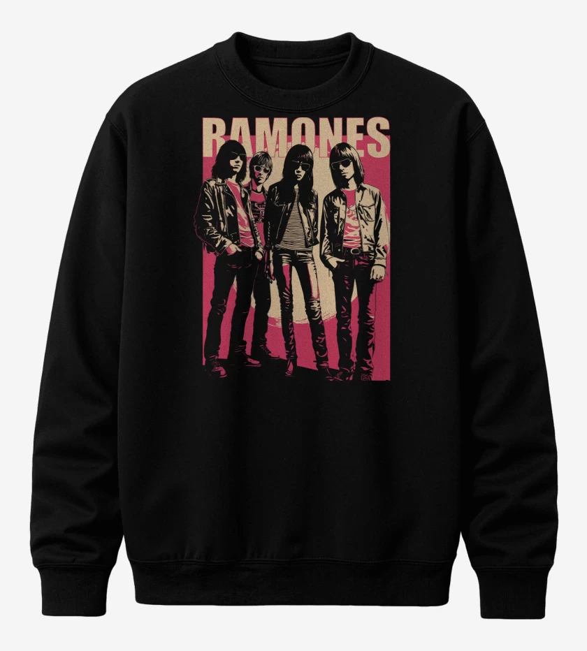 Poleron polo Ramones Band