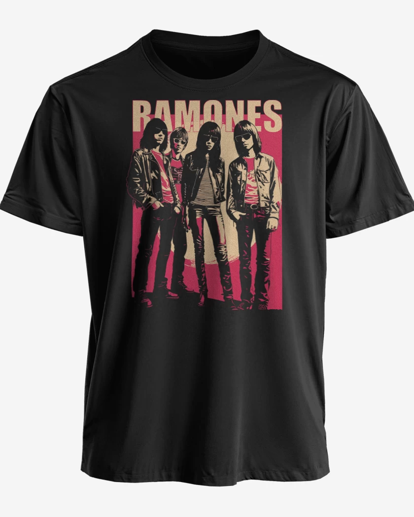 Polera premium Ramones Band