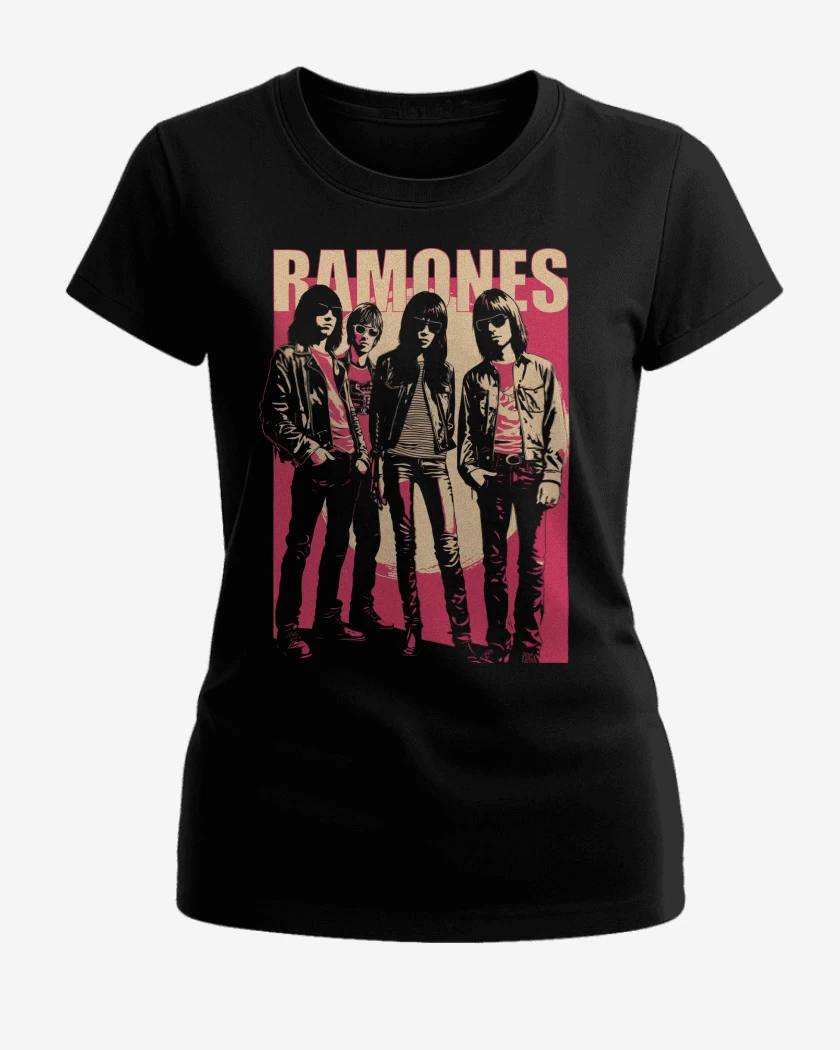 Polera de Mujer Ramones Band