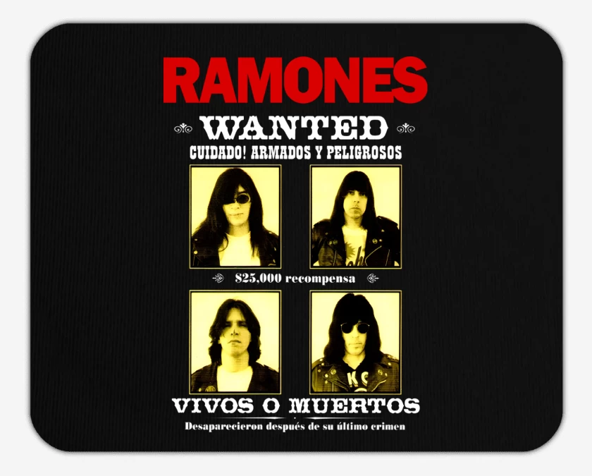 Mousepad Ramones Wanted