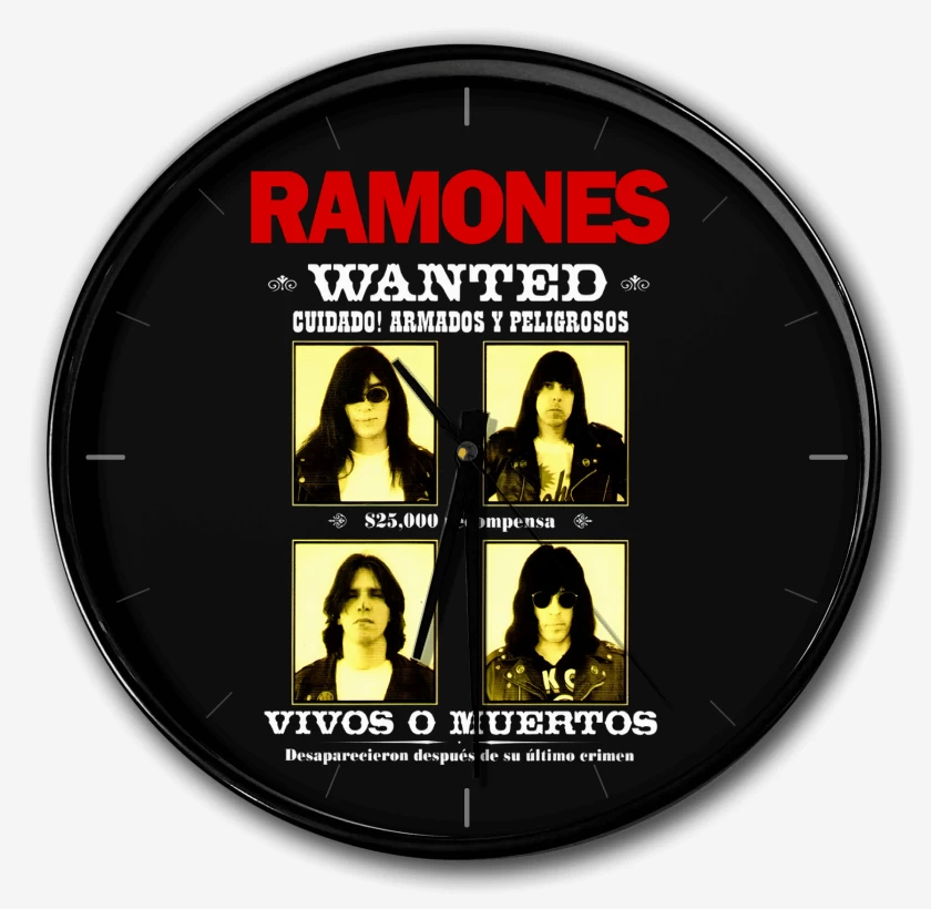 Reloj Ramones Wanted