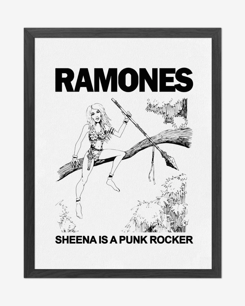 Cuadro decorativo Ramones Sheena is a Punk Rocker