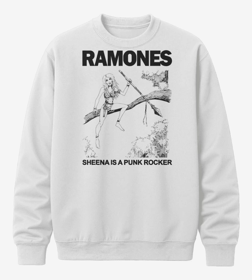 Poleron polo Ramones Sheena is a Punk Rocker