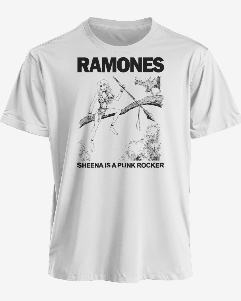 Polera premium Ramones Sheena is a Punk Rocker