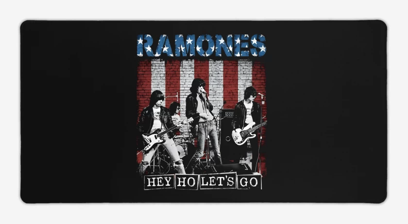 Mouse pad Gamer Ramones Hey Ho Lets Go