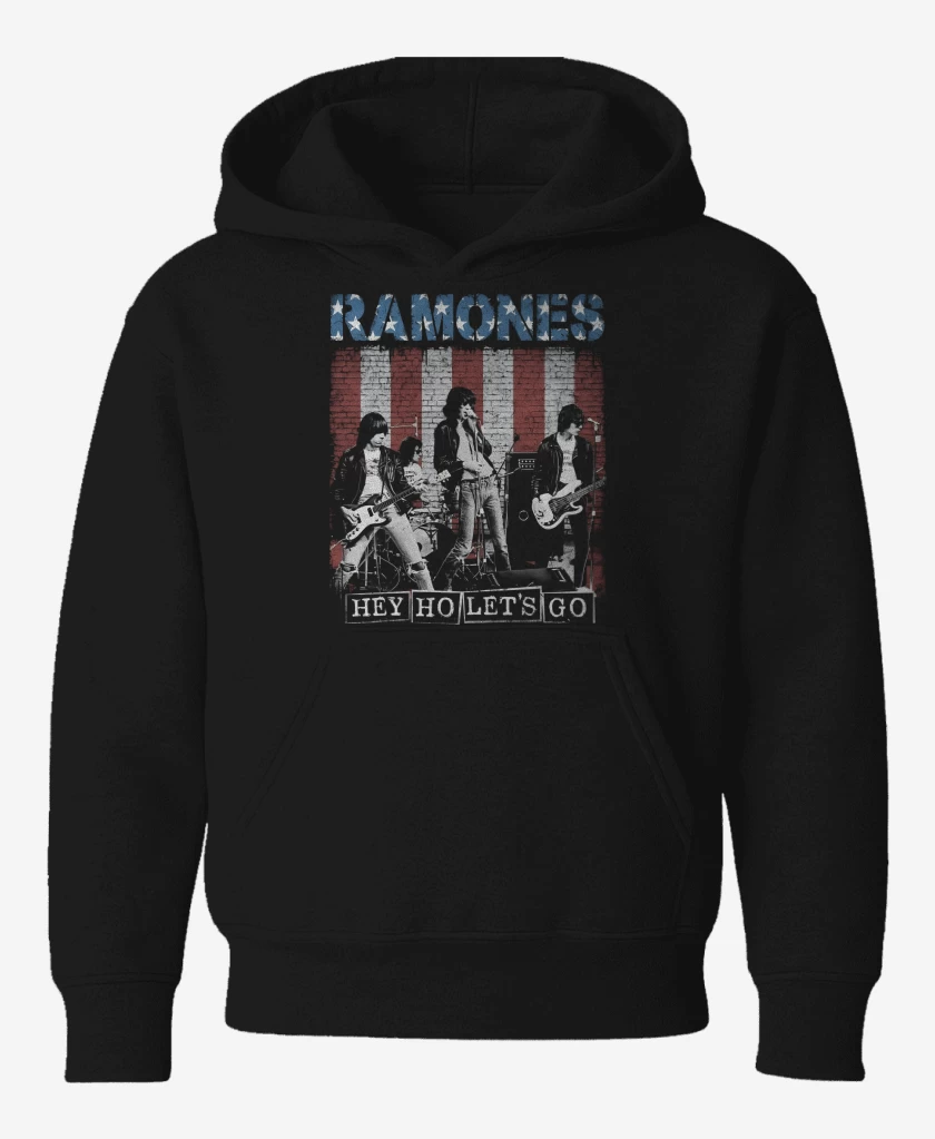 Poleron de niño Ramones Hey Ho Lets Go