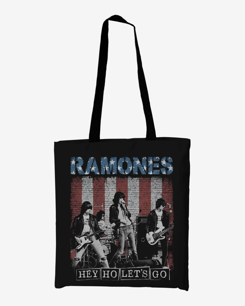 Totebag Ramones Hey Ho Lets Go